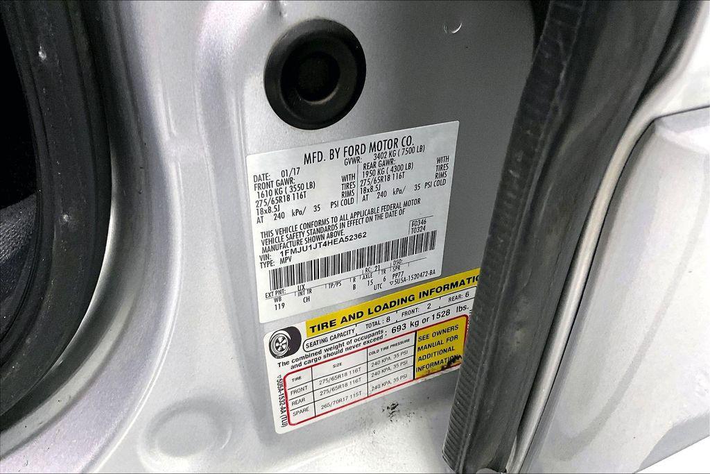 used 2017 Ford Expedition car, priced at $15,975