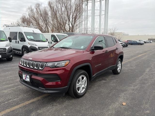 used 2022 Jeep Compass car, priced at $18,883