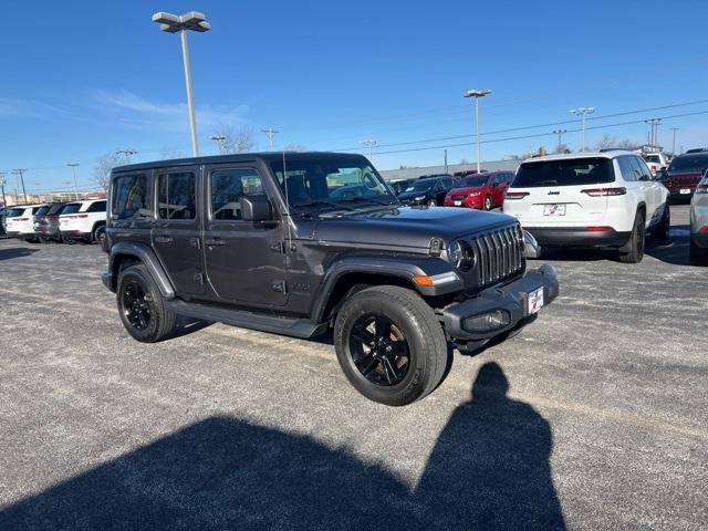 used 2020 Jeep Wrangler Unlimited car, priced at $30,456
