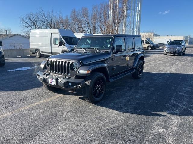 used 2020 Jeep Wrangler Unlimited car, priced at $30,456