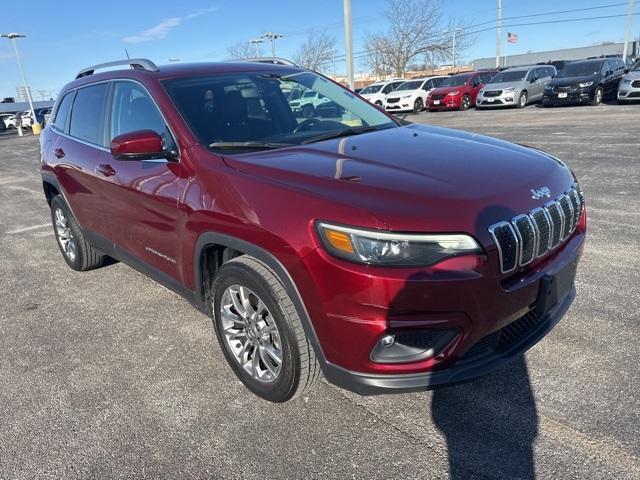 used 2021 Jeep Cherokee car, priced at $18,909