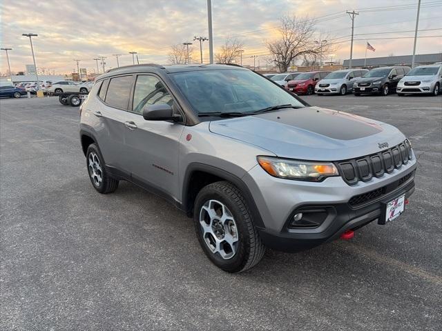 used 2022 Jeep Compass car, priced at $23,697