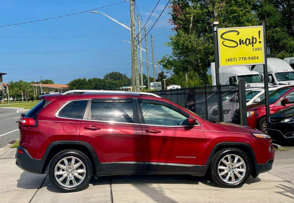 used 2016 Jeep Cherokee car, priced at $10,350