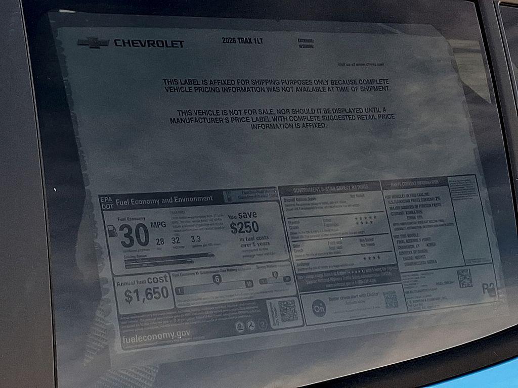 new 2026 Chevrolet Trax car, priced at $26,615