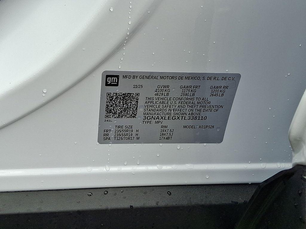 new 2026 Chevrolet Equinox car, priced at $36,550