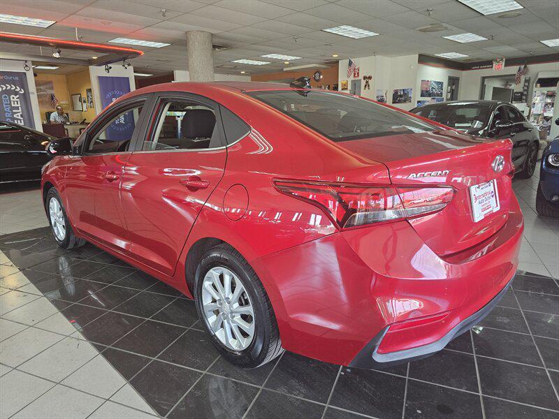2021 Pomegranate Red Hyundai Accent