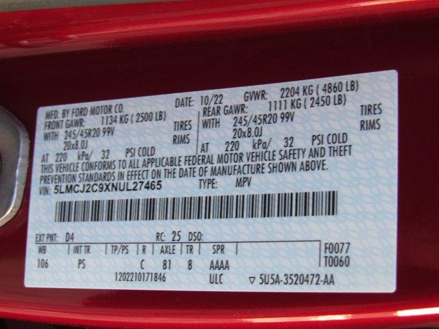 used 2022 Lincoln Corsair car, priced at $29,999