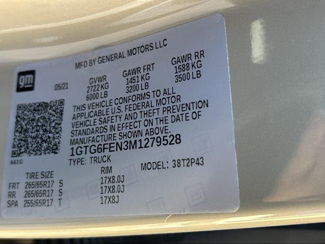 used 2021 GMC Canyon car, priced at $33,999