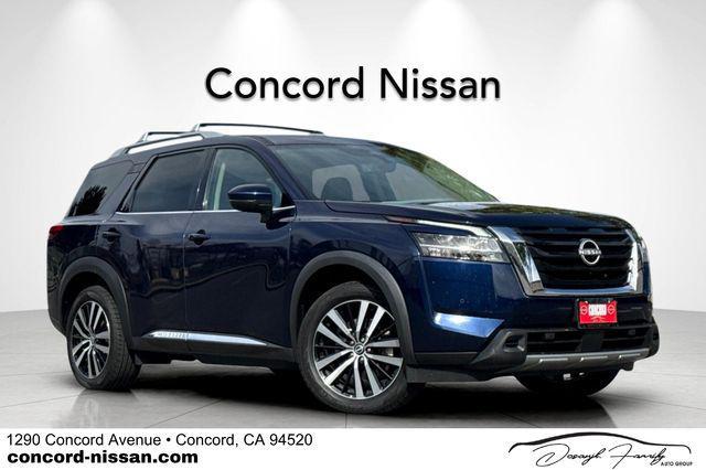 used 2023 Nissan Pathfinder car, priced at $33,854