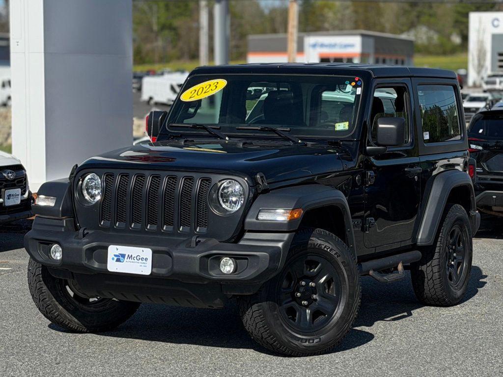 used 2023 Jeep Wrangler car, priced at $28,026