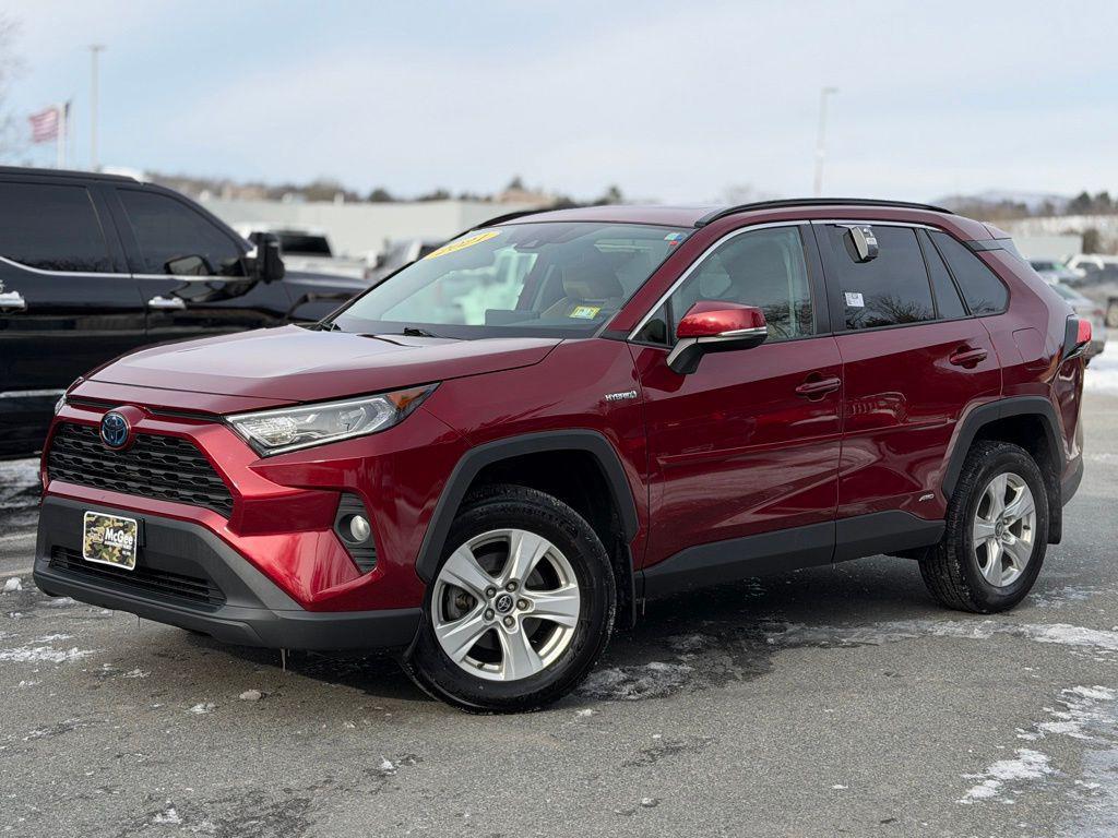 used 2021 Toyota RAV4 Hybrid car, priced at $27,624