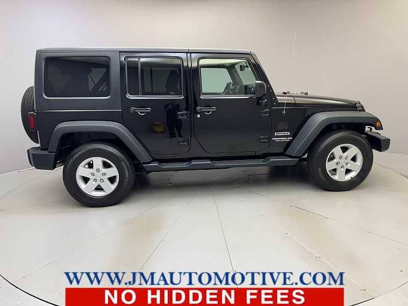 used 2017 Jeep Wrangler Unlimited car, priced at $18,995