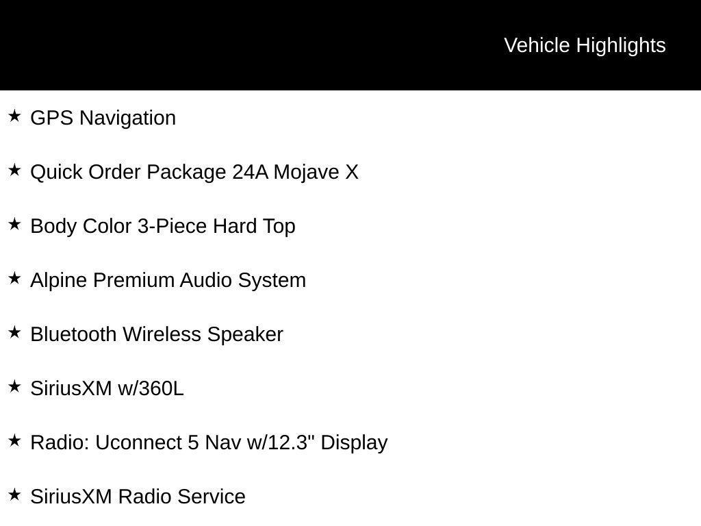 new 2025 Jeep Gladiator car, priced at $54,139