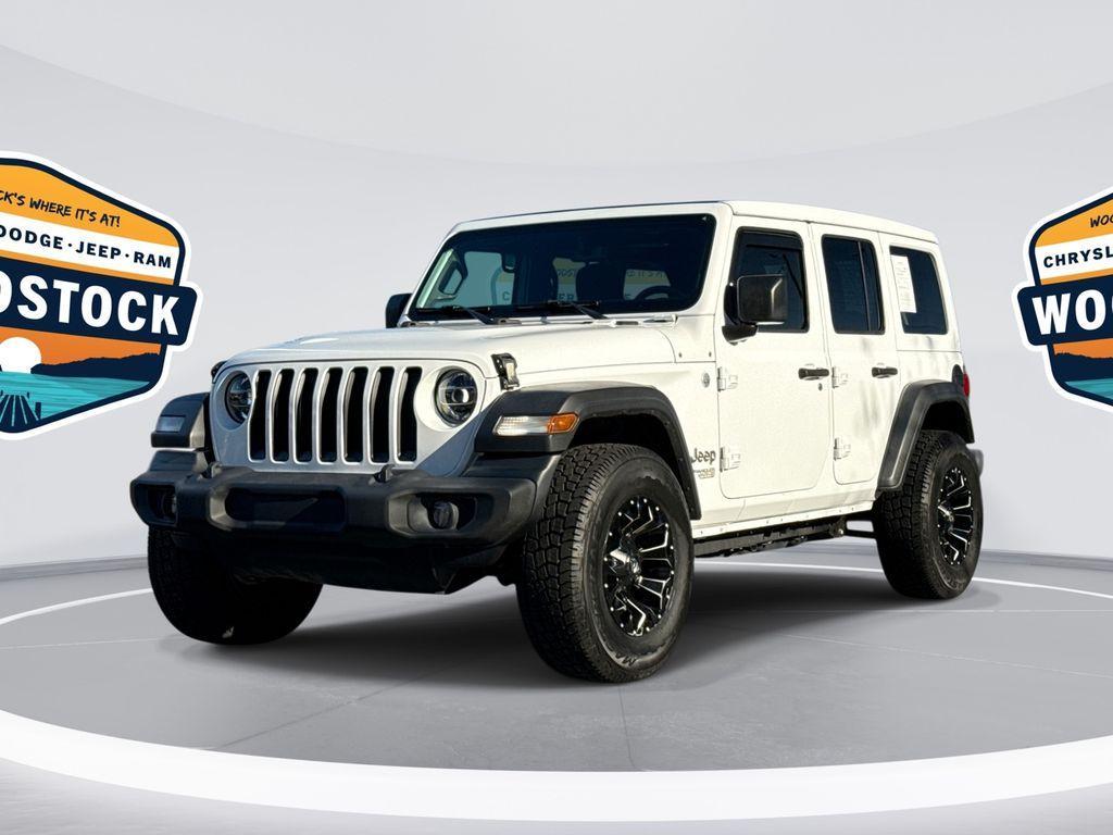 used 2021 Jeep Wrangler Unlimited car, priced at $25,738