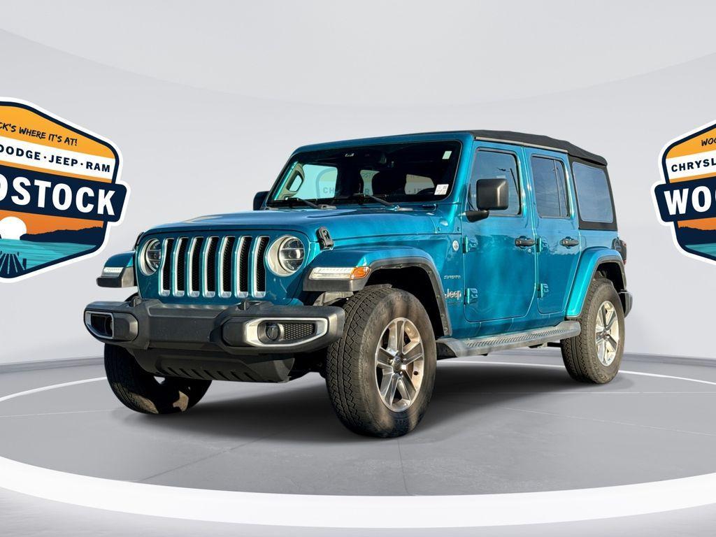 used 2019 Jeep Wrangler Unlimited car, priced at $26,858