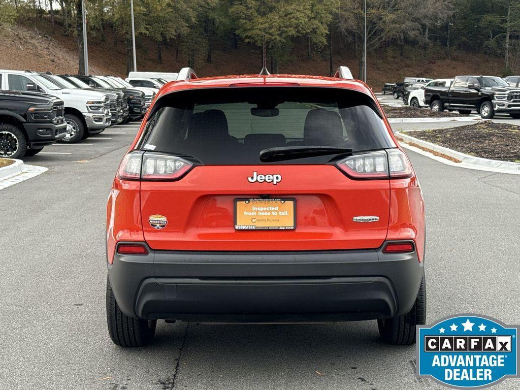 used 2021 Jeep Cherokee car, priced at $17,346