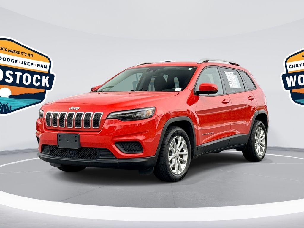 used 2021 Jeep Cherokee car, priced at $17,346