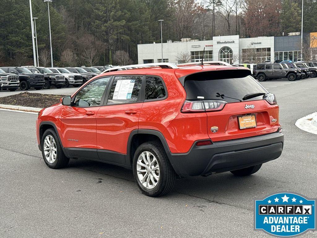used 2021 Jeep Cherokee car, priced at $17,346