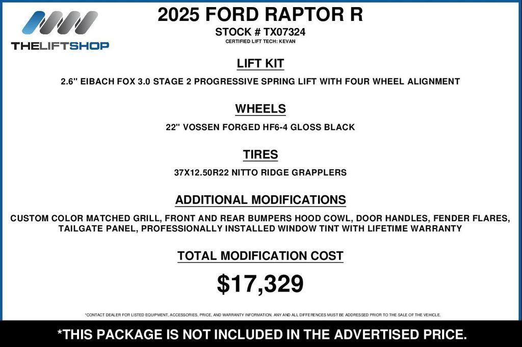 used 2025 Ford F-150 car, priced at $140,490