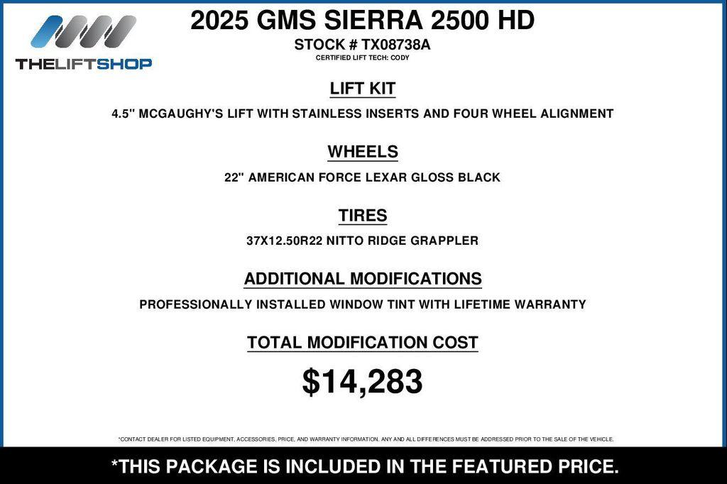 used 2025 GMC Sierra 2500 car, priced at $92,273