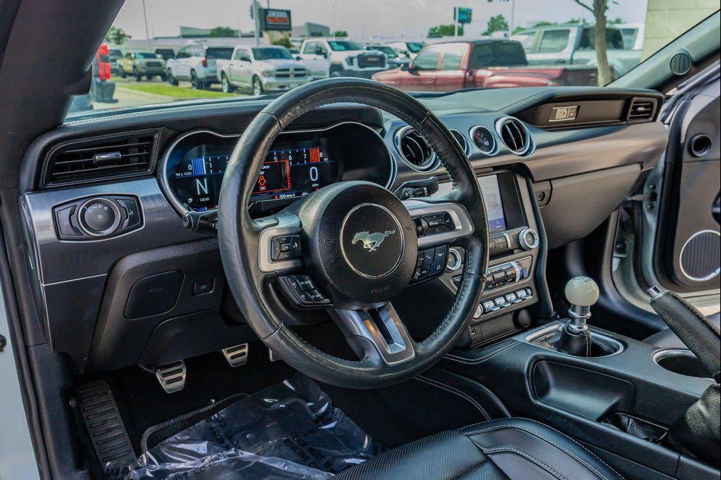 used 2021 Ford Mustang car, priced at $45,215