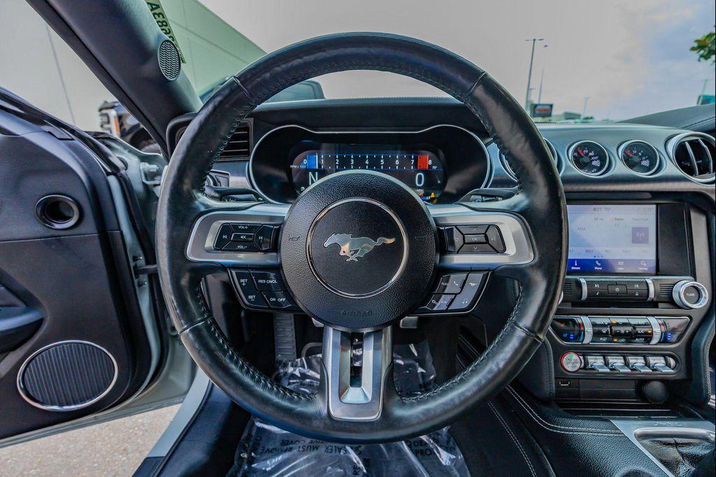 used 2021 Ford Mustang car, priced at $45,215