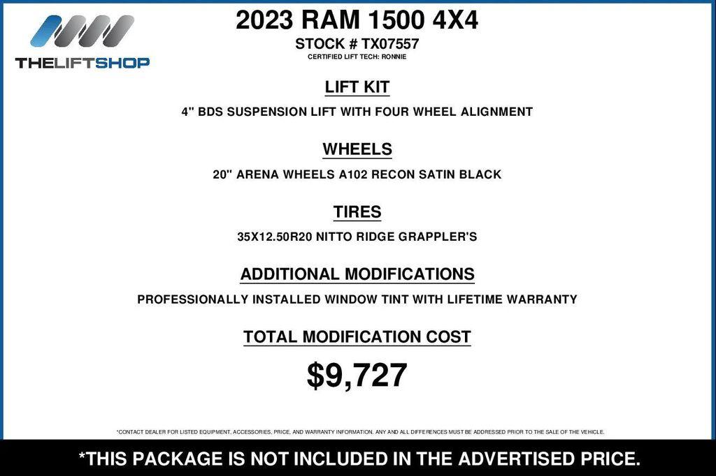 used 2023 Ram 1500 car, priced at $56,990