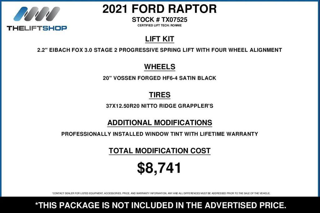 used 2021 Ford F-150 car, priced at $70,990