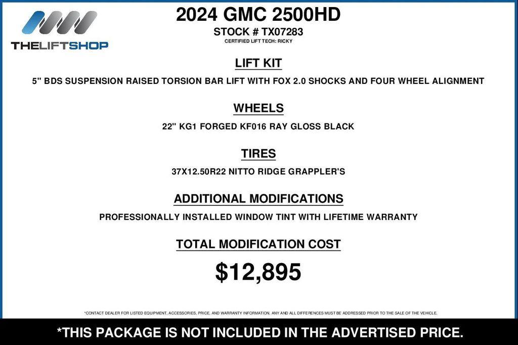 used 2024 GMC Sierra 2500 car, priced at $86,990