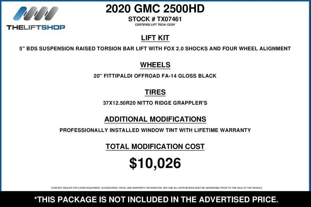 used 2020 GMC Sierra 2500 car, priced at $64,890