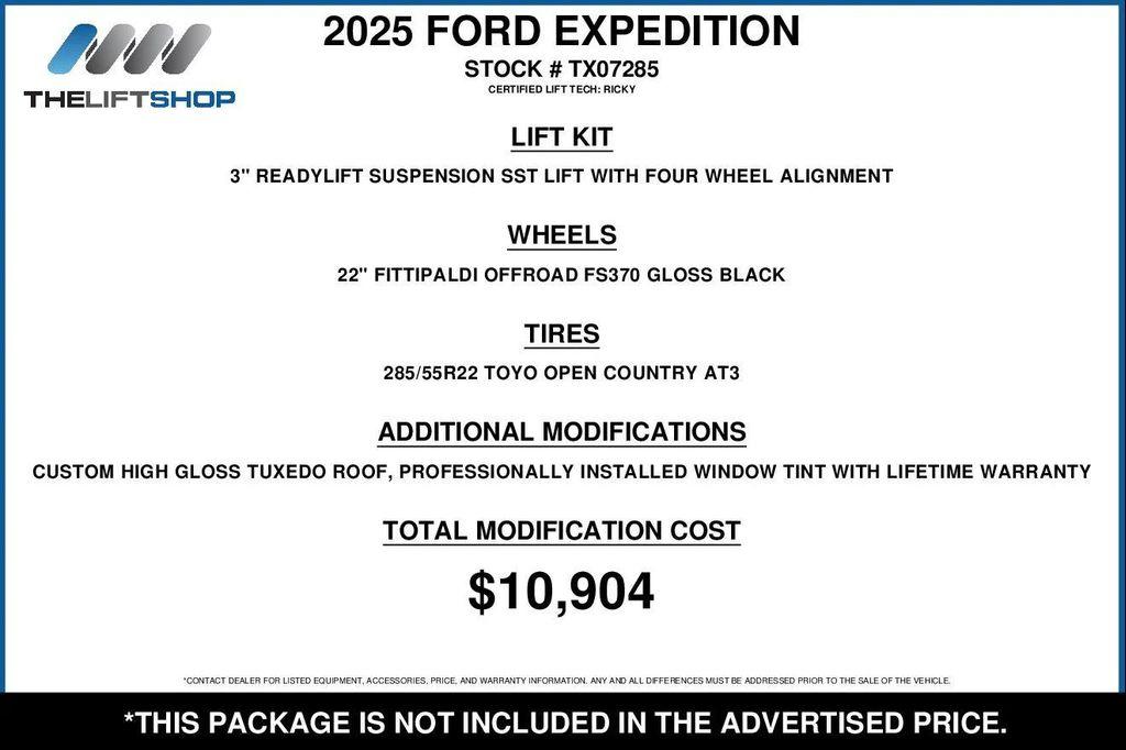 used 2025 Ford Expedition car, priced at $94,490