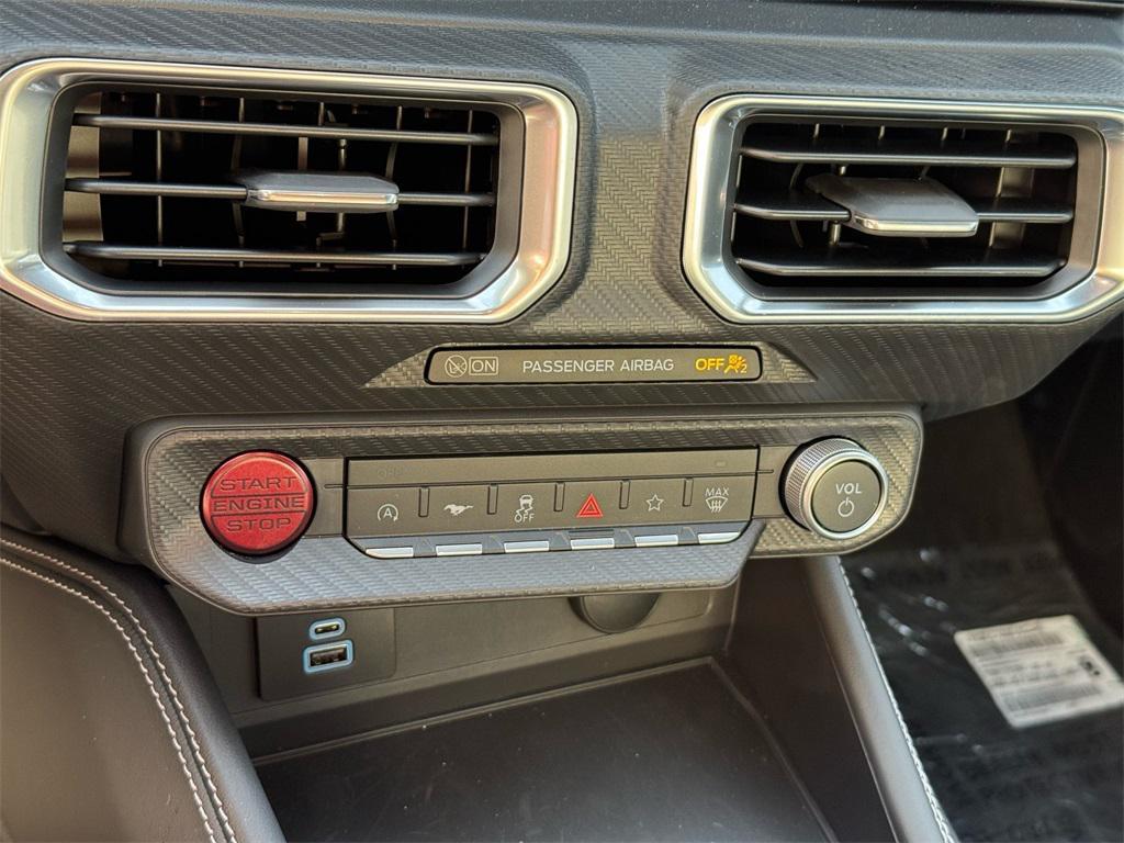 new 2025 Ford Mustang car, priced at $54,755