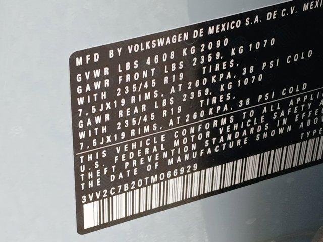 new 2026 Volkswagen Taos car, priced at $33,434