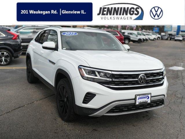used 2022 Volkswagen Atlas Cross Sport car, priced at $23,988