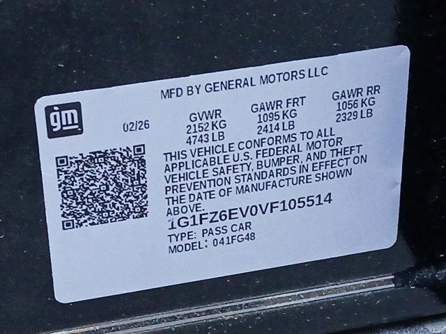 new 2027 Chevrolet Bolt car, priced at $34,274