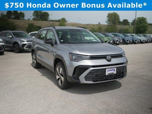new 2025 Volkswagen Taos car, priced at $26,490