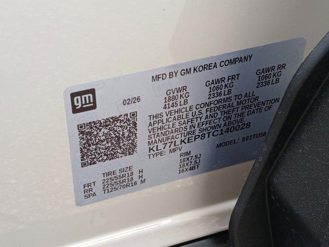 new 2026 Chevrolet Trax car, priced at $27,785