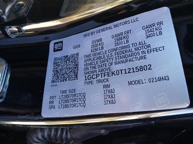 new 2026 Chevrolet Colorado car, priced at $54,660