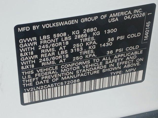 new 2026 Volkswagen Atlas car, priced at $39,182