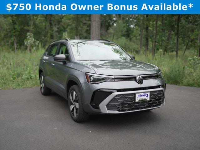 new 2025 Volkswagen Taos car, priced at $26,490