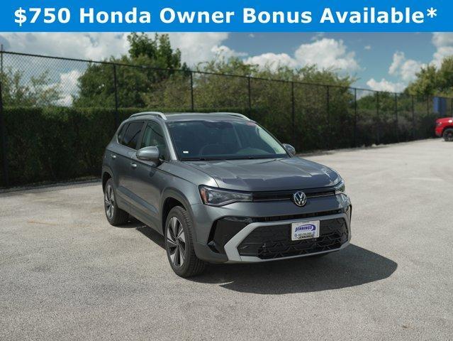 new 2025 Volkswagen Taos car, priced at $29,621