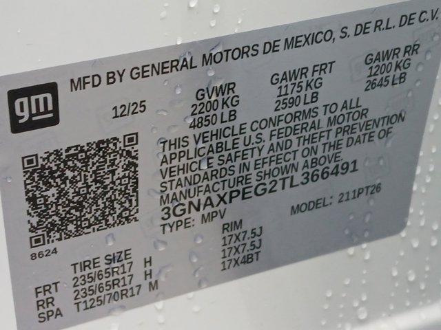 new 2026 Chevrolet Equinox car, priced at $35,635