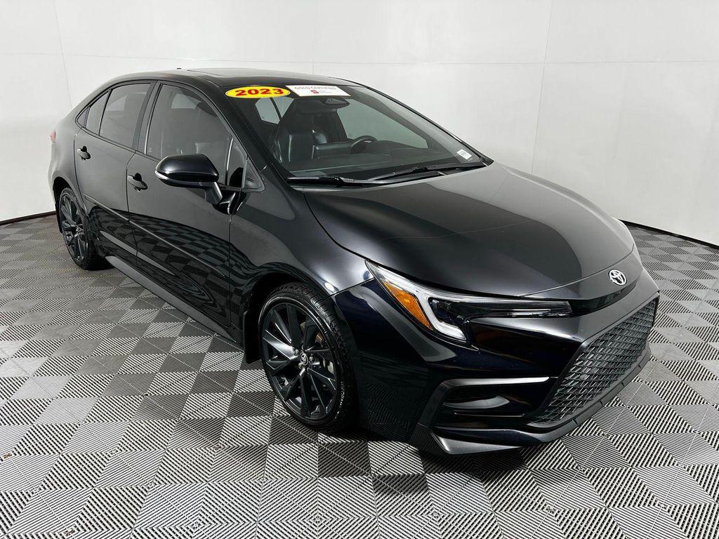 used 2023 Toyota Corolla car, priced at $23,500