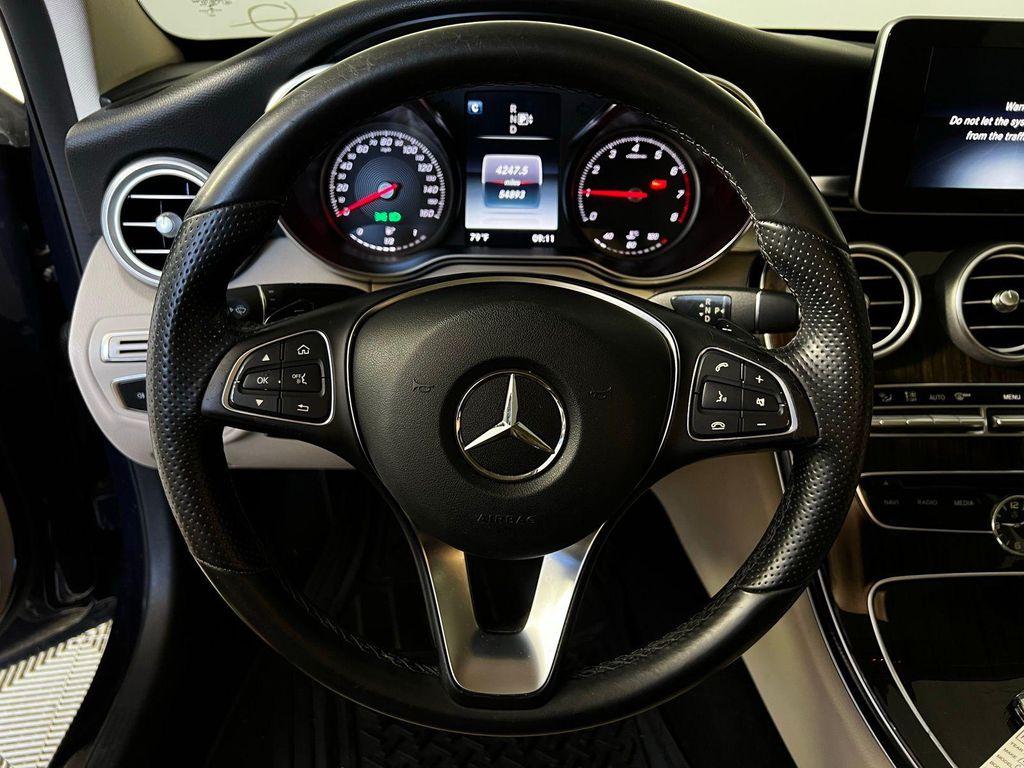 used 2015 Mercedes-Benz C-Class car, priced at $16,489