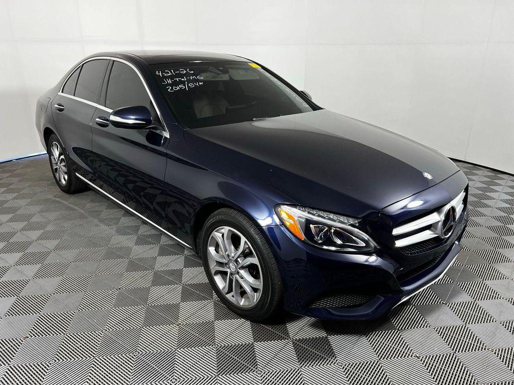used 2015 Mercedes-Benz C-Class car, priced at $16,489