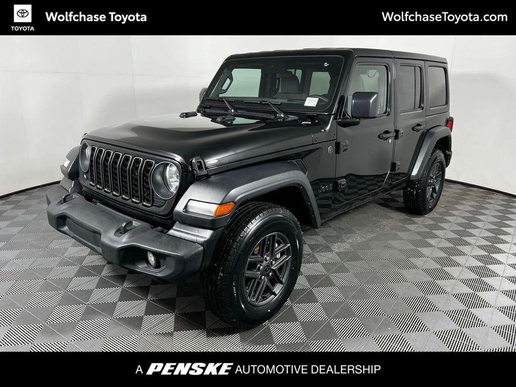 used 2024 Jeep Wrangler car, priced at $33,500