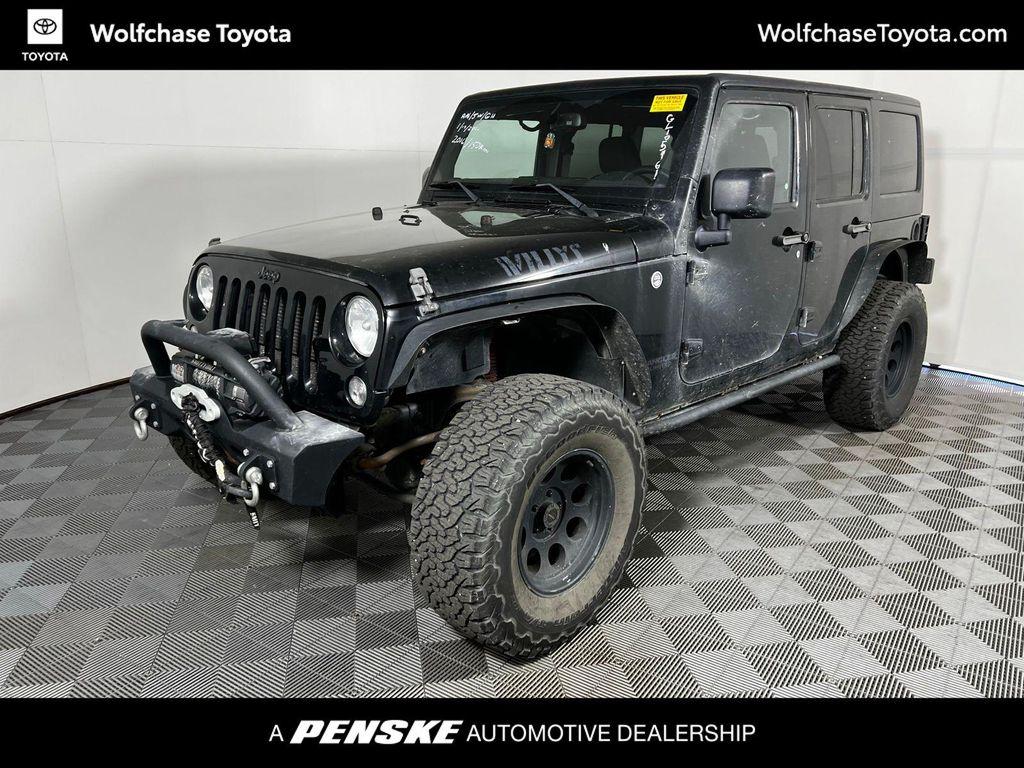 used 2016 Jeep Wrangler Unlimited car, priced at $14,202
