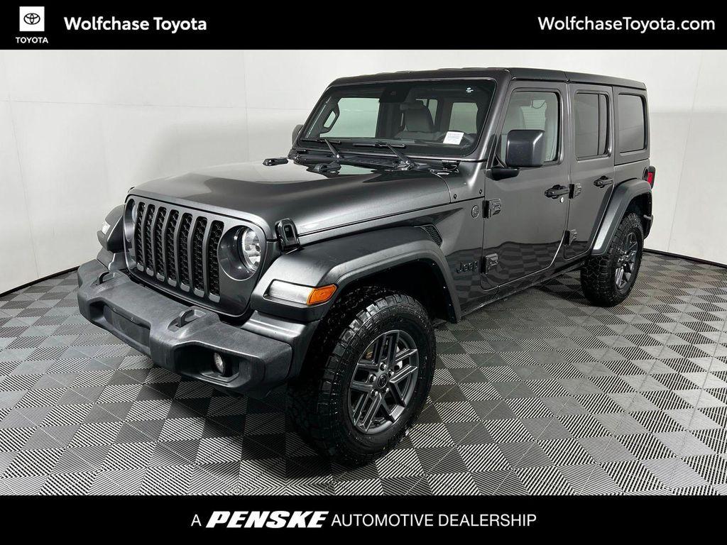 used 2024 Jeep Wrangler car, priced at $33,252