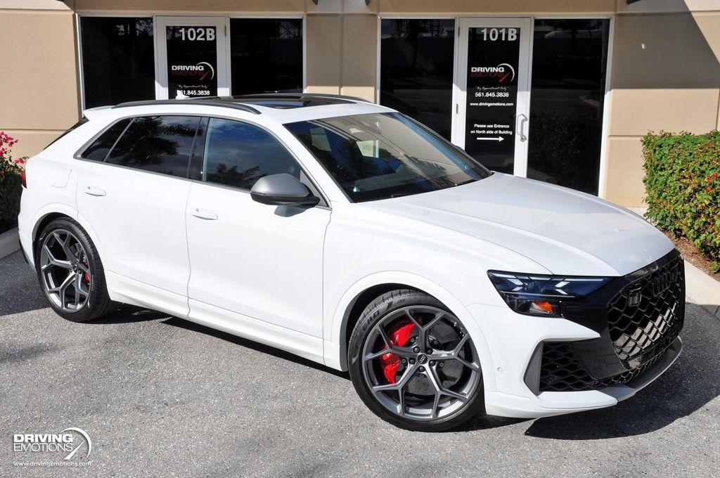 used 2025 Audi RS Q8 car, priced at $138,900
