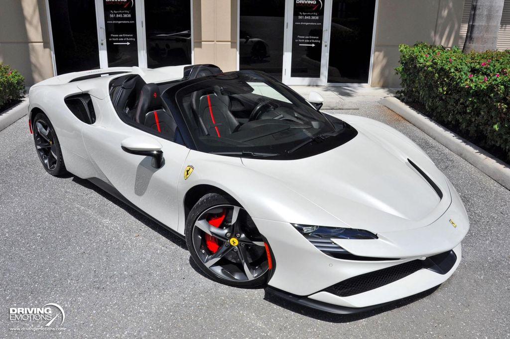 used 2024 Ferrari SF90 Spider car, priced at $589,900